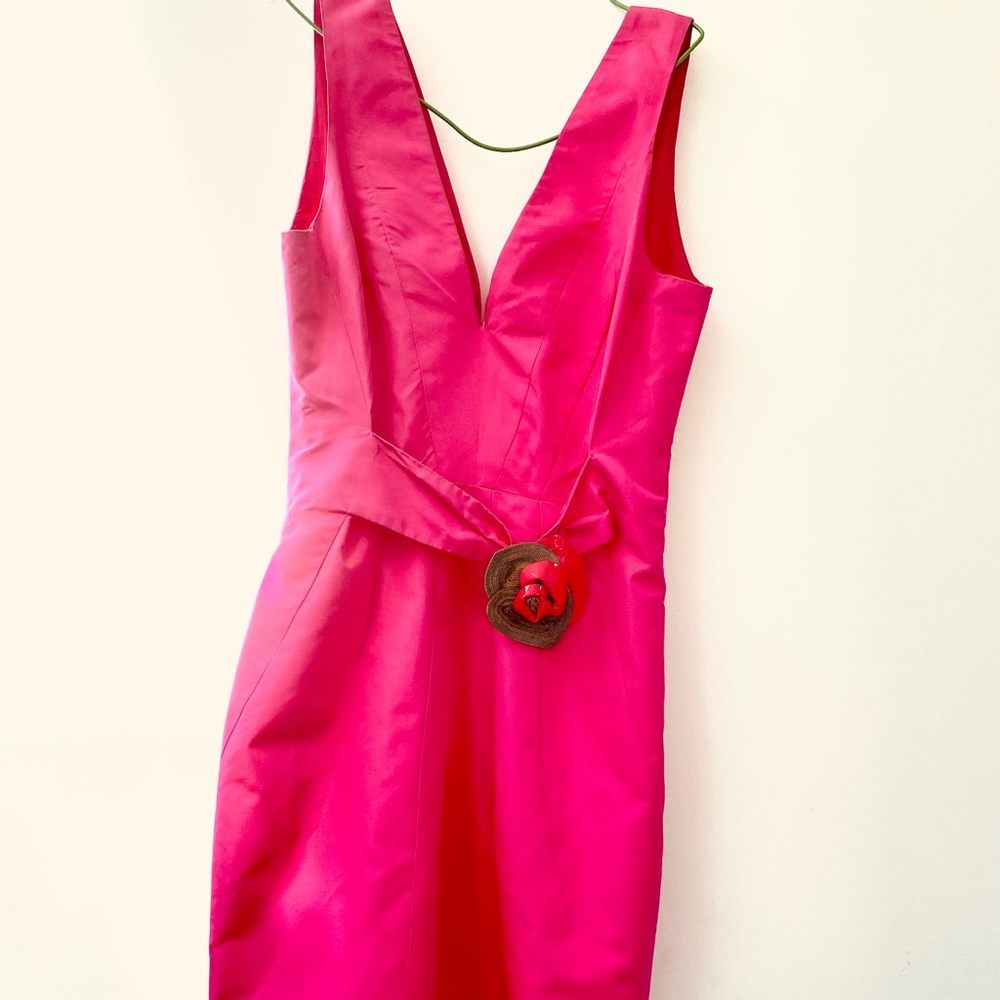 Fuschia Versace dress